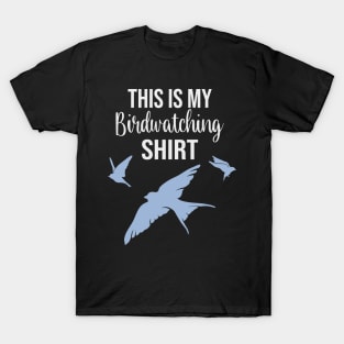 This Is My Bird Watching Ornithologist Shirt T-Shirt